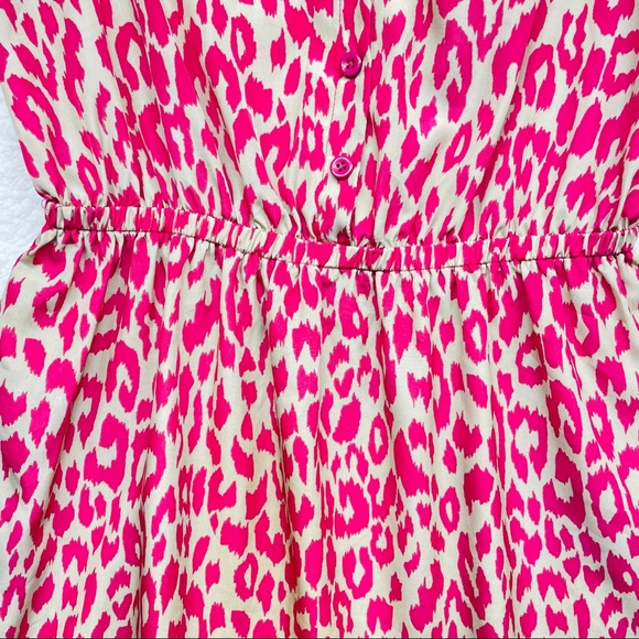 BeBop Cheetah Print Dress - Pink Juniors Size Medium - Picture 9 of 9